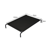 Pet Bed Dog Beds Bedding Sleeping Non-toxic Heavy Trampoline Black XL