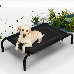 Pet Bed Dog Beds Bedding Sleeping Non-toxic Heavy Trampoline Black M