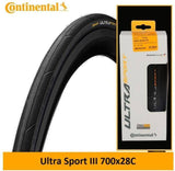 Continental Road Bike Tyre 700C*28C Tires Ultra sport 3 Road Bike/ Gravel Bike Folding Tyre for Road Bike 23c 25c 28c