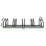 Bike Parking Rack | 1-5 Bikes Black-RR1002-5